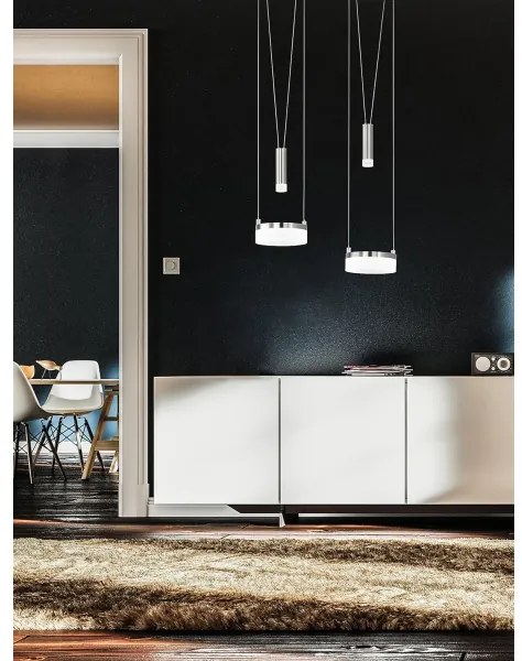 Lustră LED dimabilă pe cablu 2xLED/7,5W/230V + 2xLED/1W Wofi 7263.04.54.6000