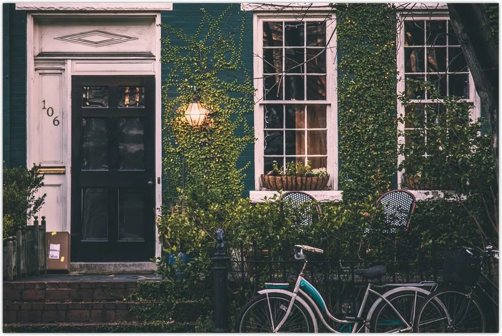 Tablou - Acasă de la plimbare (90x60 cm)