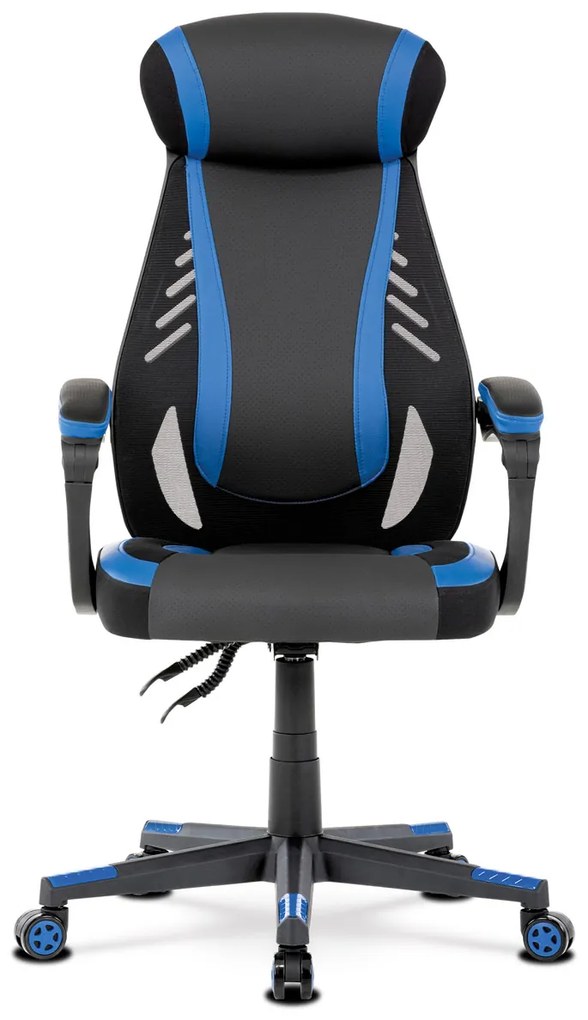 Fotoliu de birou/gaming Ymbun-Y213-BLUE (Negru + Albastru). 1042719