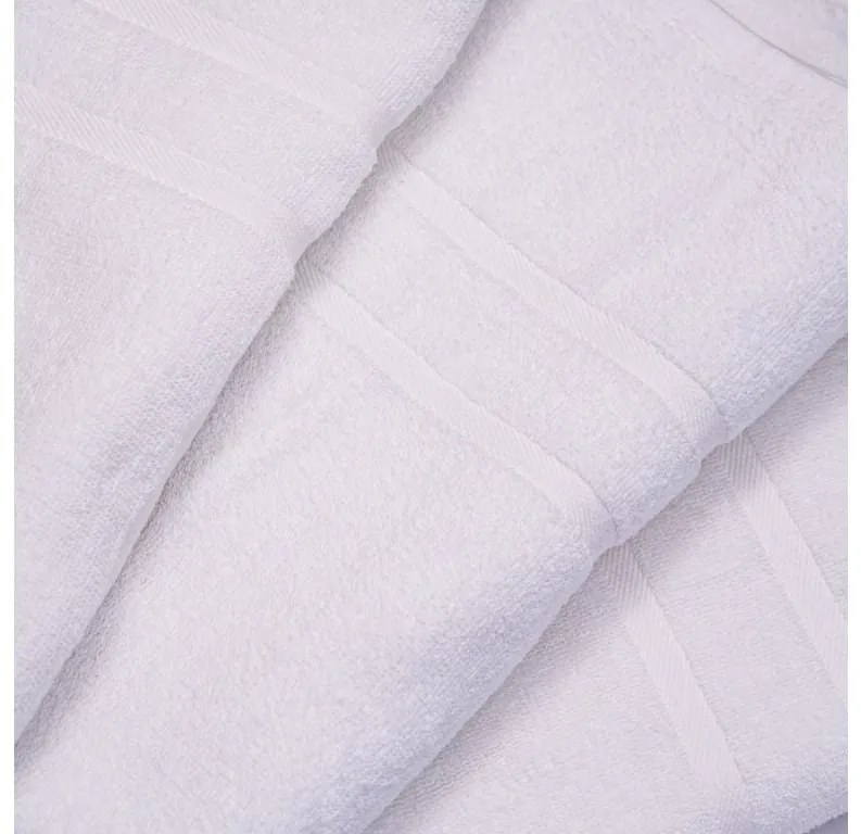2x prosop ROYAL 70x140 cm alb, 100% bumbac