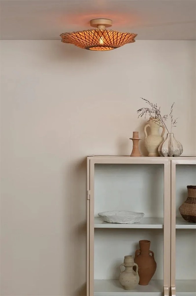 Plafoniera Eco, Bambus, Madura nat/brown, S