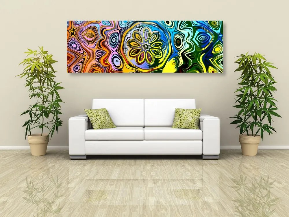 Tablou artă creativă colorată
