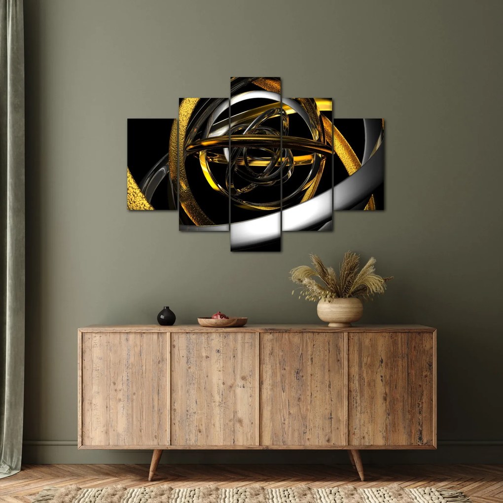 Tablou cu abstracție modernă (150x105 cm)
