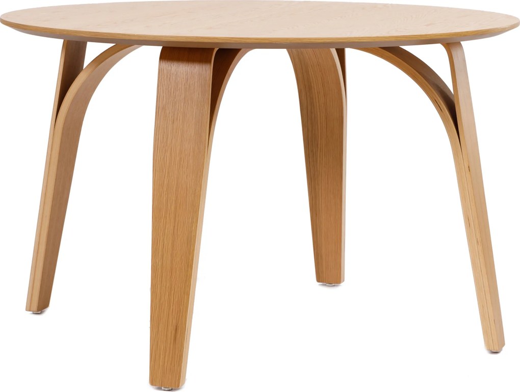 MAZZONI EXPORT BOLZANO 1200 Stejar Natural - MASĂ ROTUNDĂ DIN LEMN PENTRU BUCĂTĂRIE DINING LIVING MODERN CLASSIC
