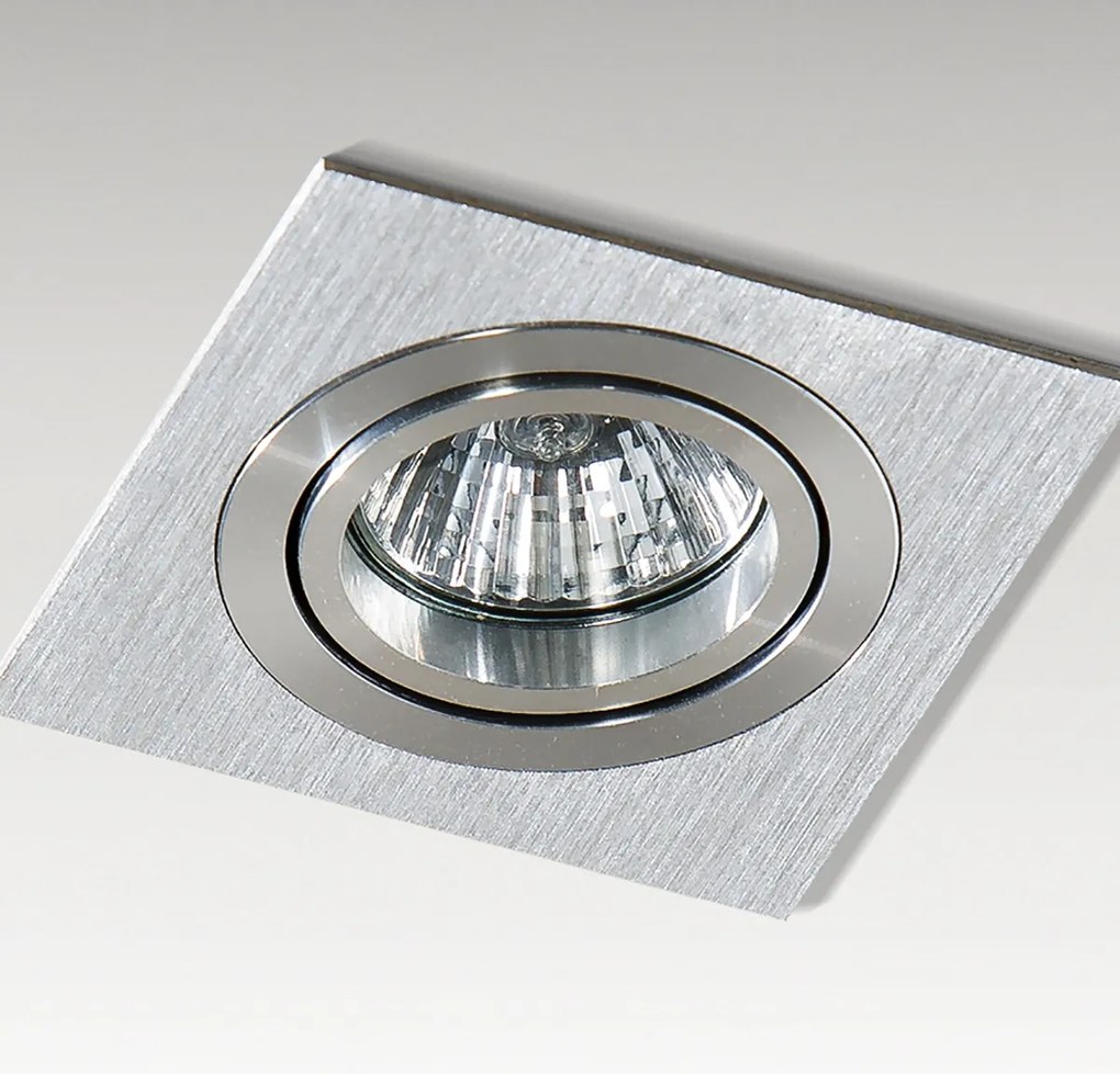 Spot incastrat tavan/plafon CARO S aluminiu