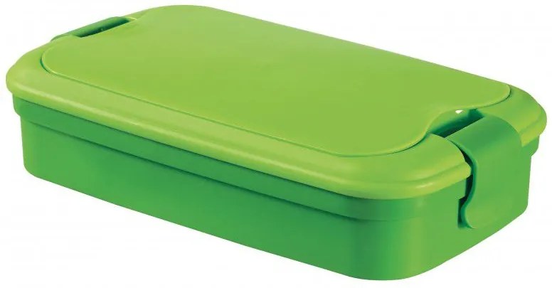 Cutie de gustări,LUNCH & GO box - verde CURVER