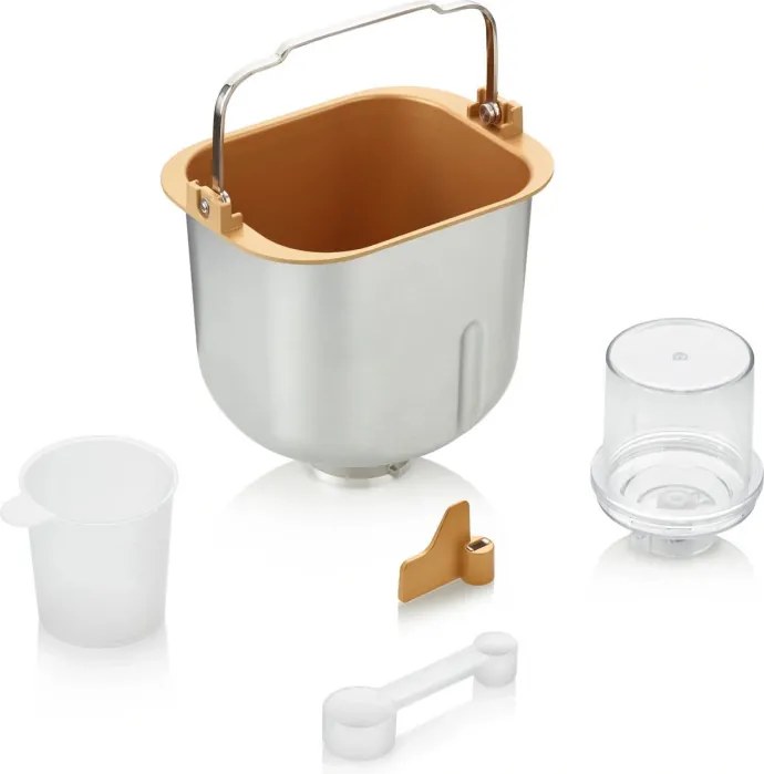 Masina de facut paine Graef BA806, 520 W, 500–750 g, 36 de programe, Strat antiaderent, 3 trepte de rumenire, Temporizator cu pornire intarziata, Negru