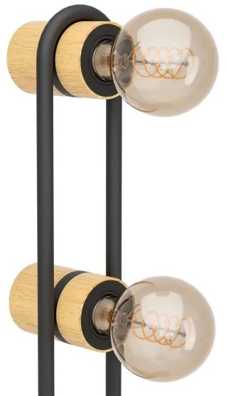 Lampadar CHIEVELEY 3xE27/28W/230V Eglo 43544