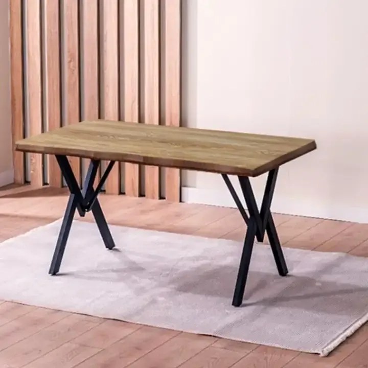 Masă de bucătărie Barton Nuc din MDF