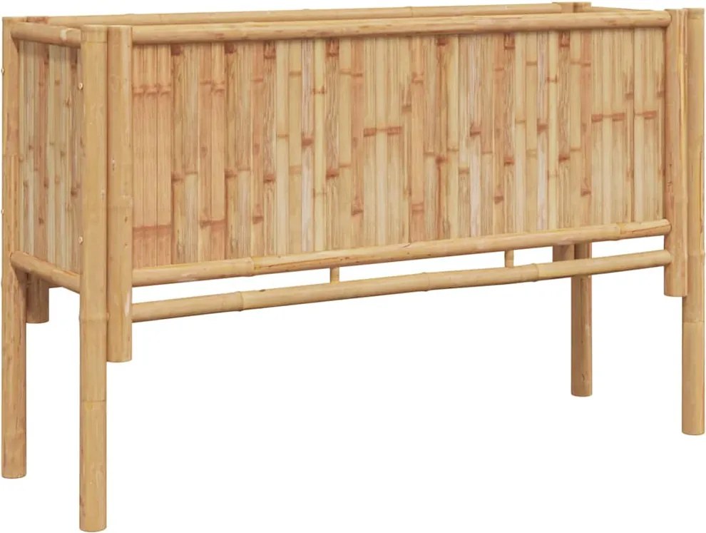 vidaXL Pat ridicat Maro 110 x 35 x 70 cm Bambus