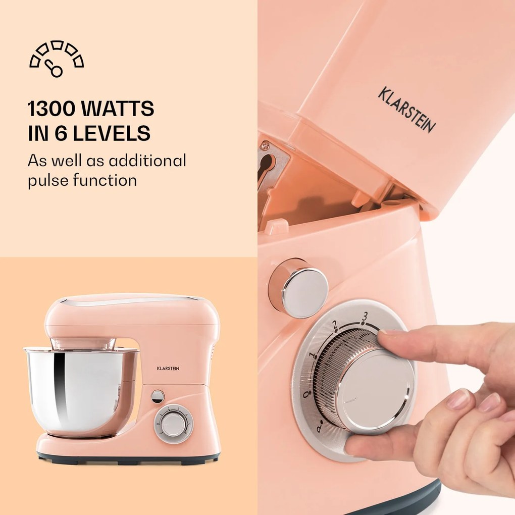 Bella Pico 2G, robot de bucătărie, 1300 W, 1,7 CP, 6 trepte, 5 litri