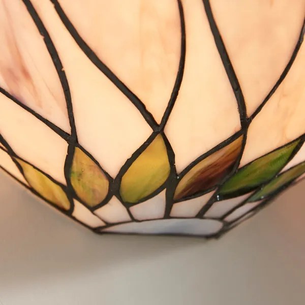 Endon 64178 - Aplică de perete Tiffany HUTCHINSON 1xE14/40W/230V