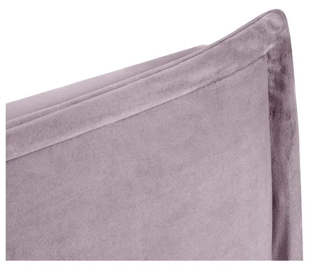 Tăblie de pat roz-deschis 200x120 cm Monica – Milo Casa