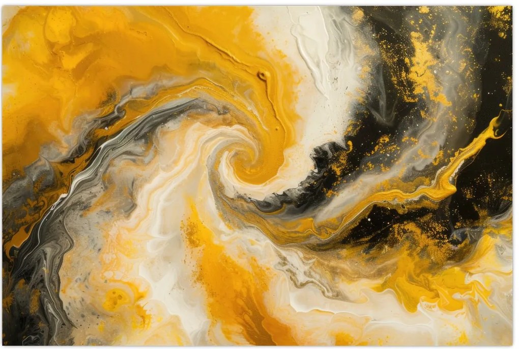 Tablou - Abstractizare în spirală (90x60 cm)