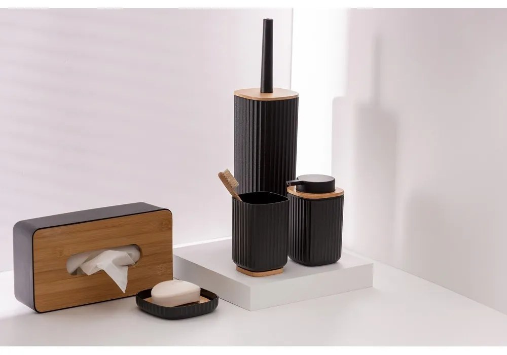 Perie WC Wenko Rotello, negru