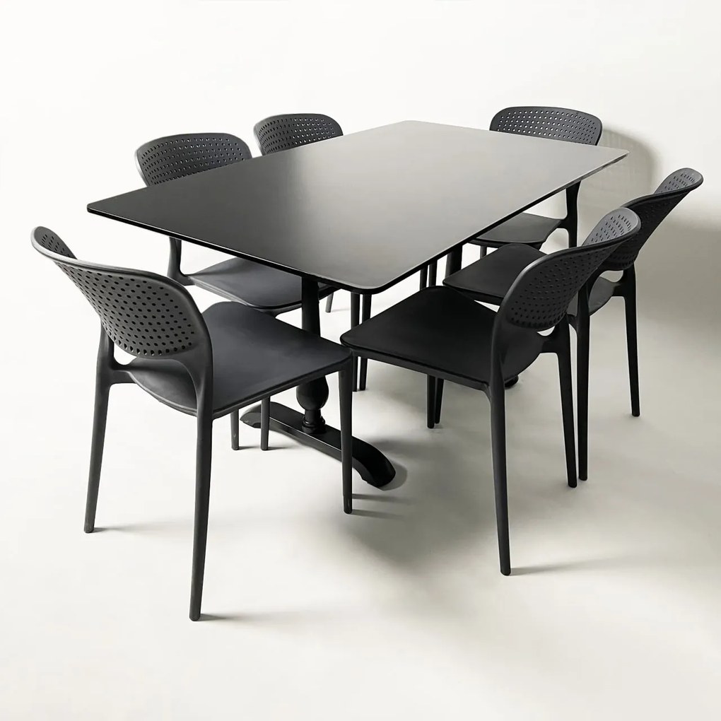 TODO Galben - SCAUN MODERN PENTRU BUCĂTĂRII, GRĂDINI, CAMERE DE CAFEA (FIXE)