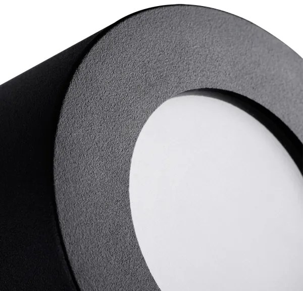 Plafonieră pentru baie Kanlux 29240 SANI 1xGU10/10W/230V IP44 neagră