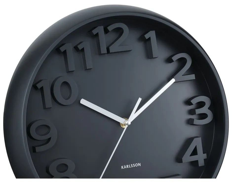 Ceas de perete ø 33,5 cm Elevated Classic Numbers – Karlsson
