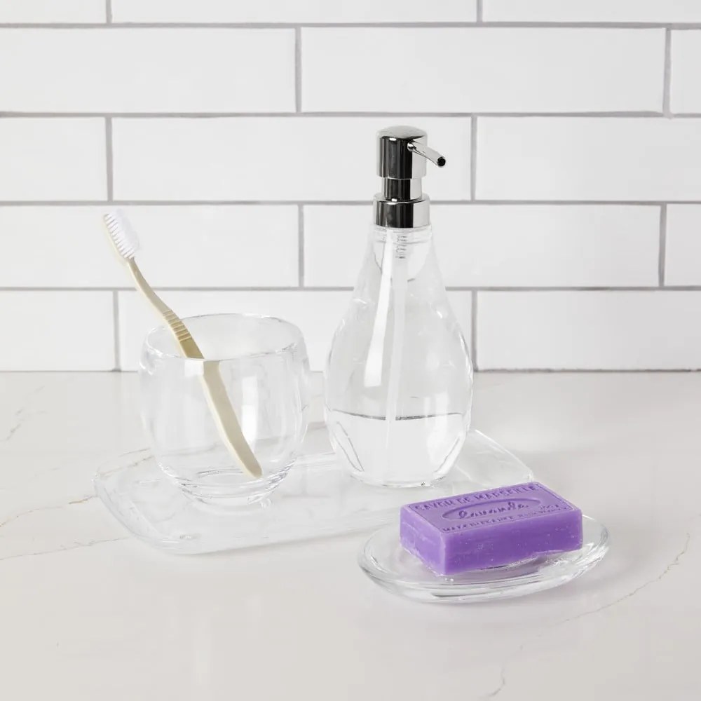 Suport pentru periuța de dinți din plastic Droplet – Umbra