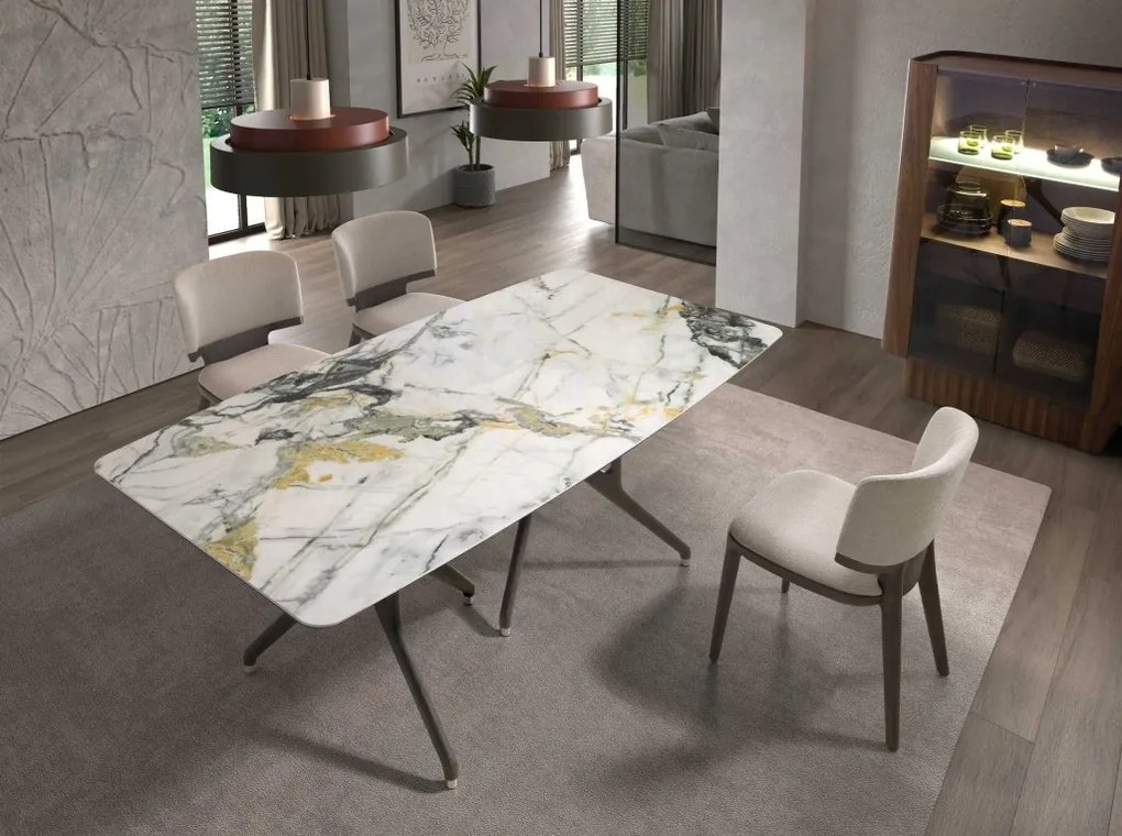 Scaun elegant design italian Grey