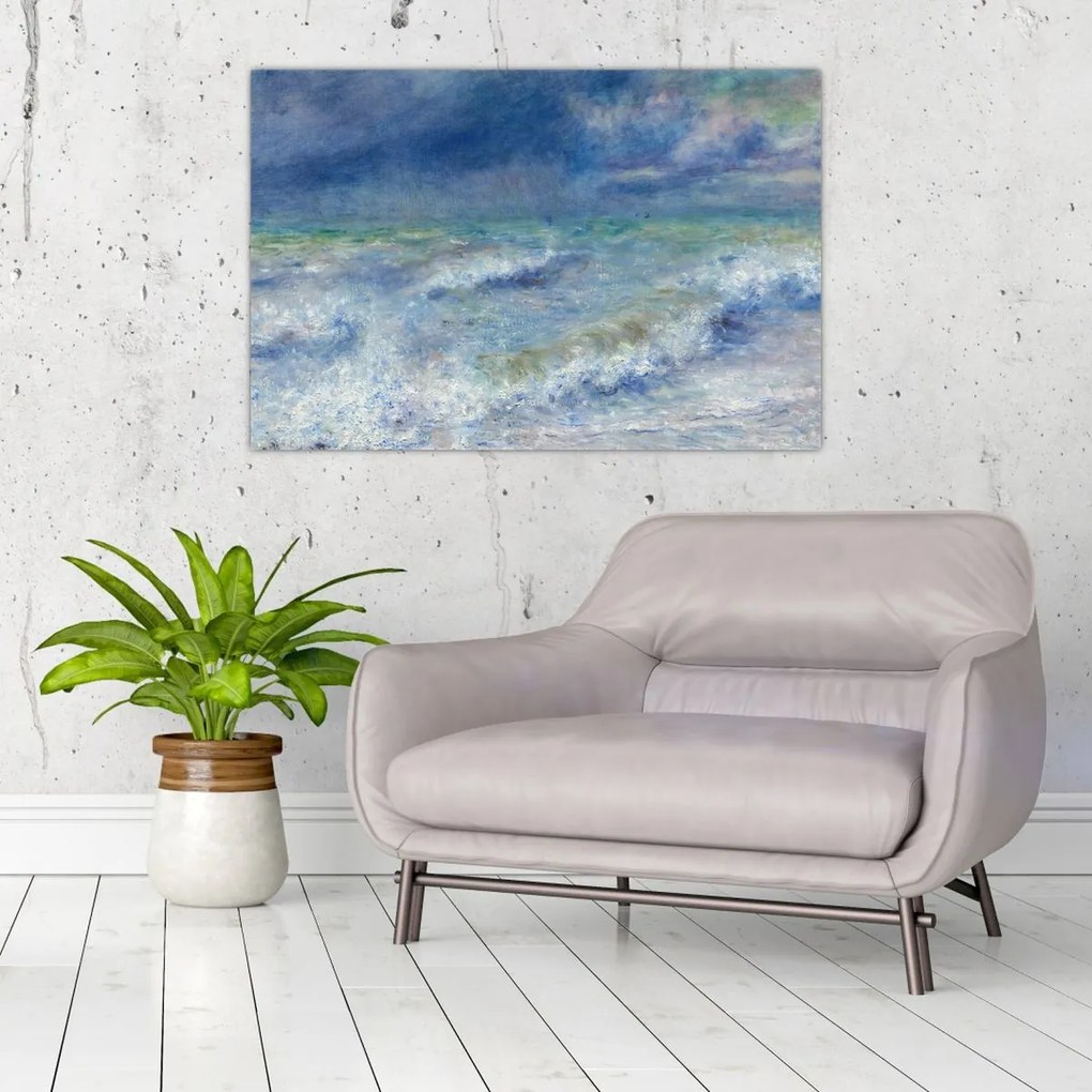 Tablou - Pierre-Auguste Renoir, Seascape, reproducere (90x60 cm)