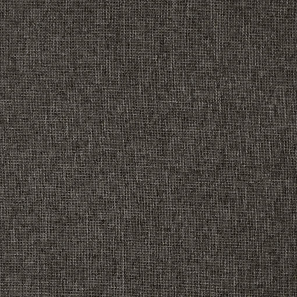 Scaun de podea pivotant, gri inchis, material textil 1, Morke gra