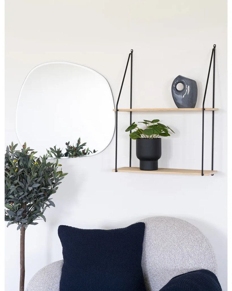 Pilea műnövény, zöld 28 cm