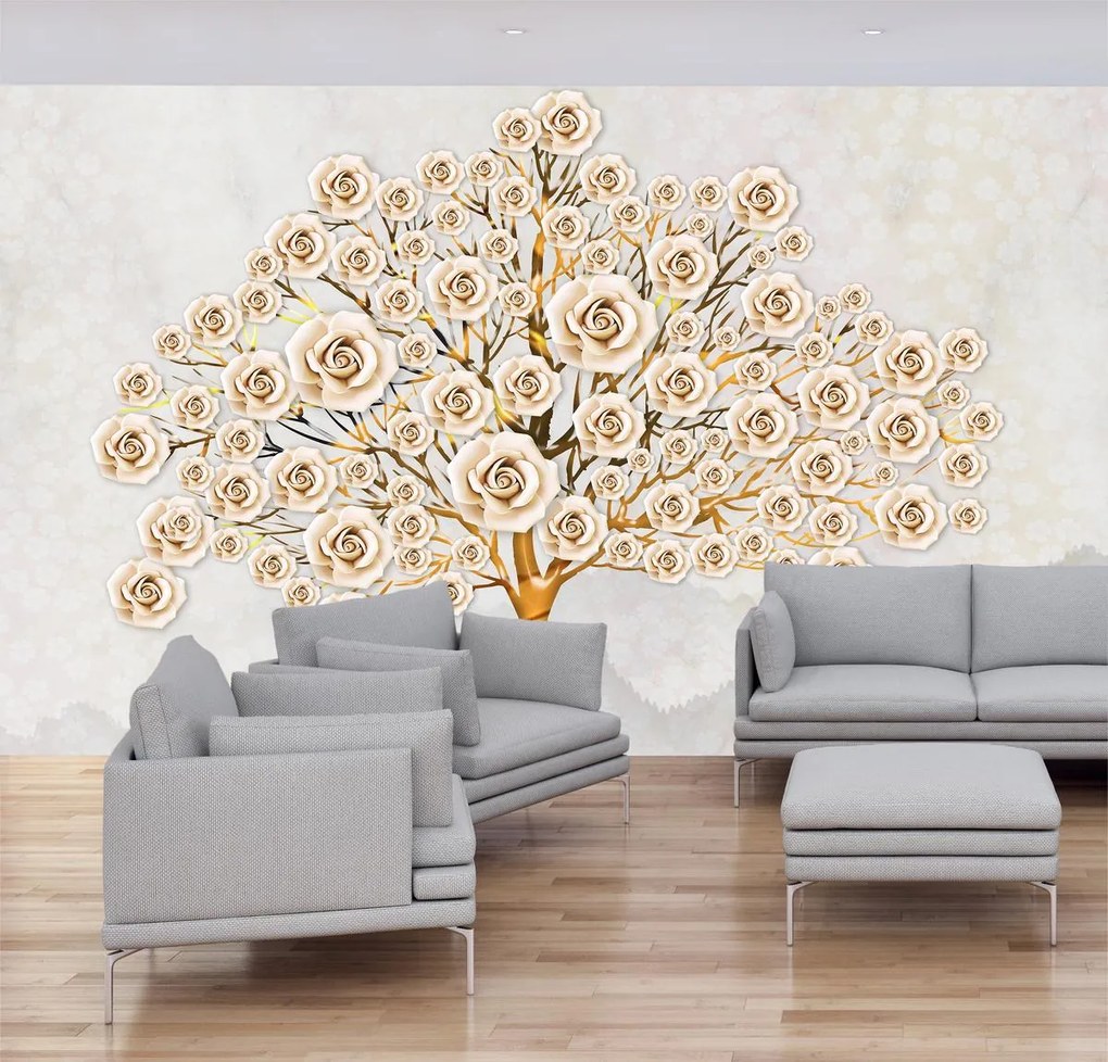 Fototapet - Arborele trandafirilor (147x102 cm)