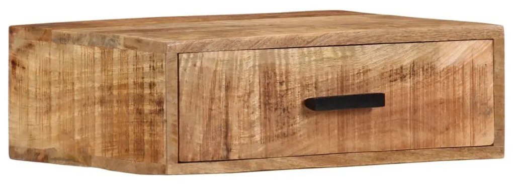 vidaXL Noptieră montată pe perete, 40x30x13,5 cm, lemn masiv de mango