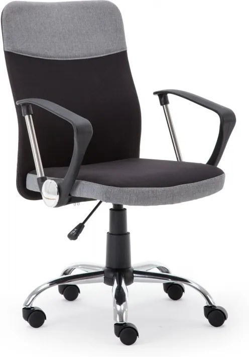 TOPIC scaun birou negru/gri