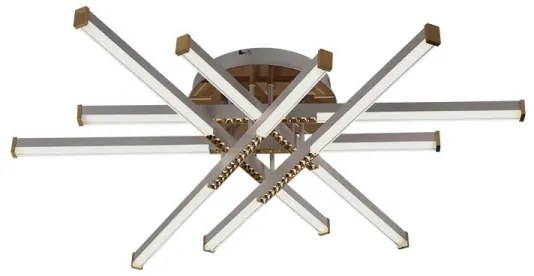 Lustră LED dimabilă aplicată LED/90W/230V 3000-6500K + telecomandă