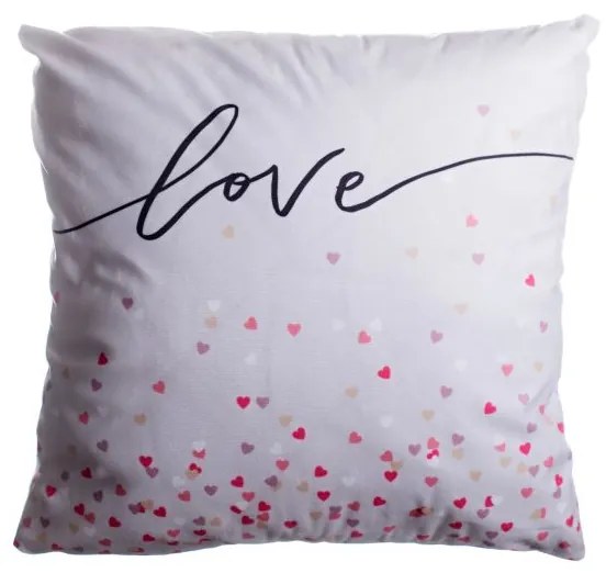 Husă de pernă Love - 45 x 45 cm