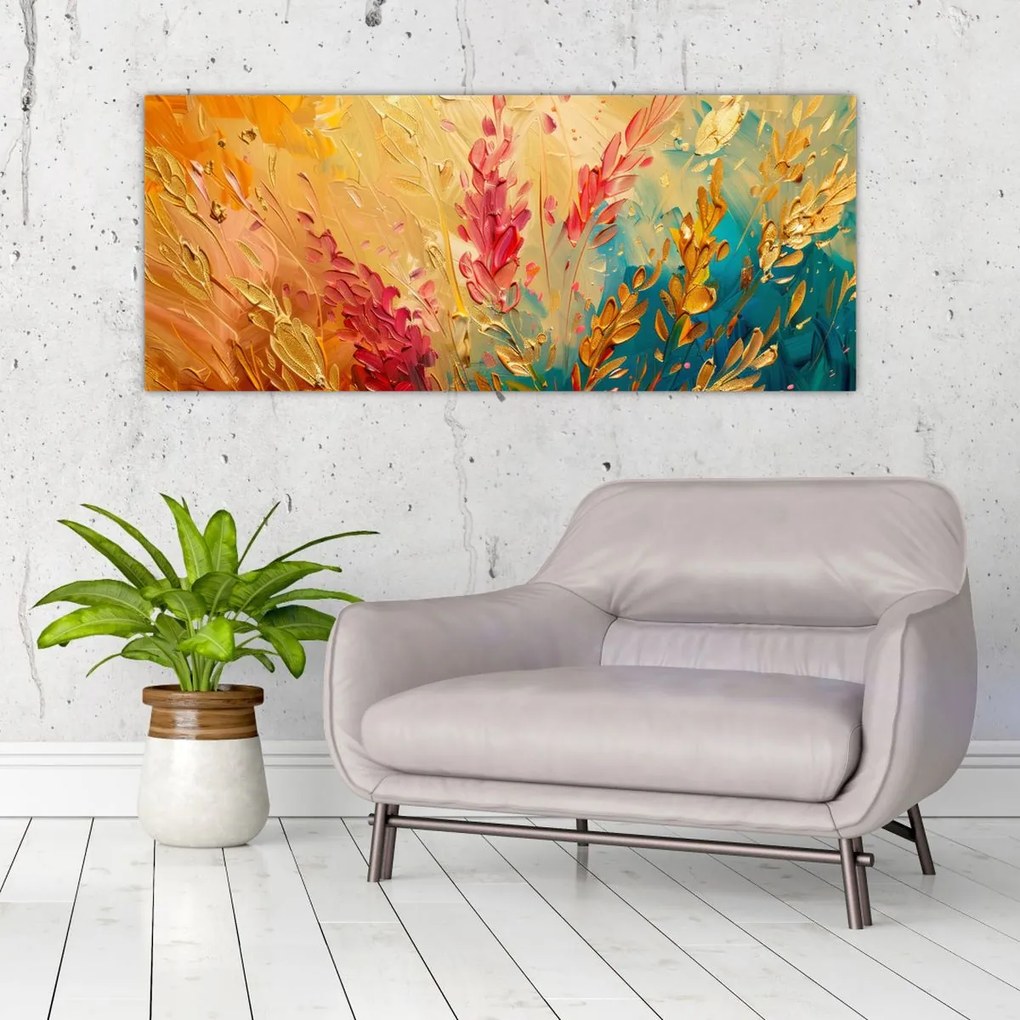 Tablou - Vopsirea câmpului (120x50 cm)