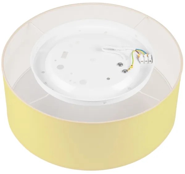 Plafonieră SIRJA PASTEL 1xE27/60W/230V d. 35 cm bej