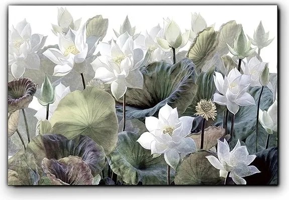 Tablou de perete decorativ Nenufares, 150x100cm