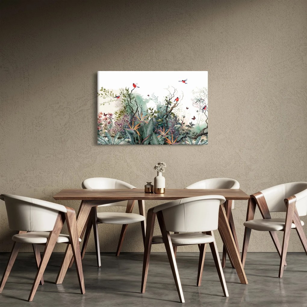 Tablou - Peisaj natural, acvariu (90x60 cm)