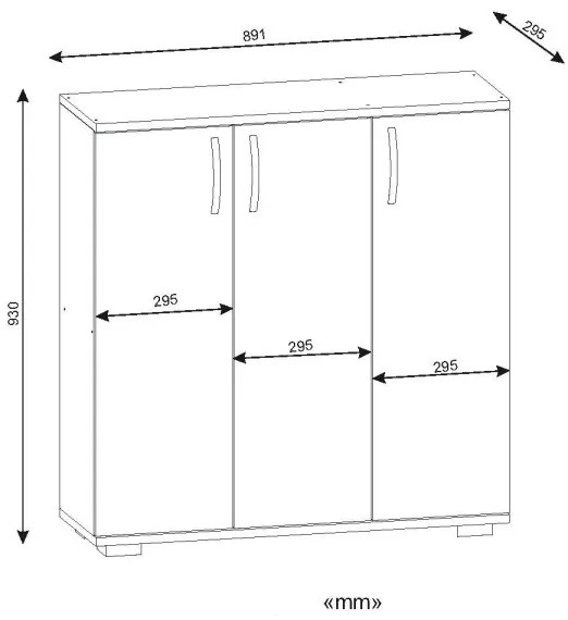 Pantofar SINEM 93x89 cm maro/alb