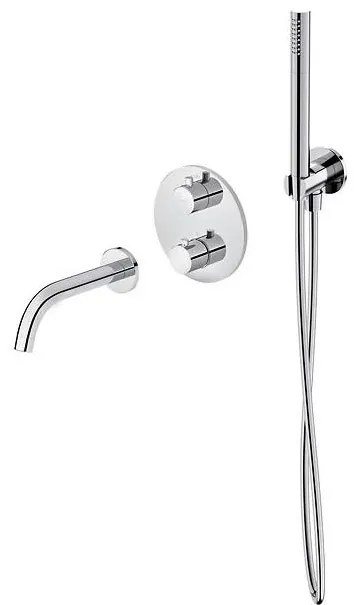 Cersanit S952-034 Set cadă cu baterie termostat ZEN crom lucios