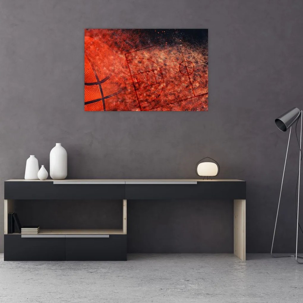 Tablou - Meci de baschet (90x60 cm)