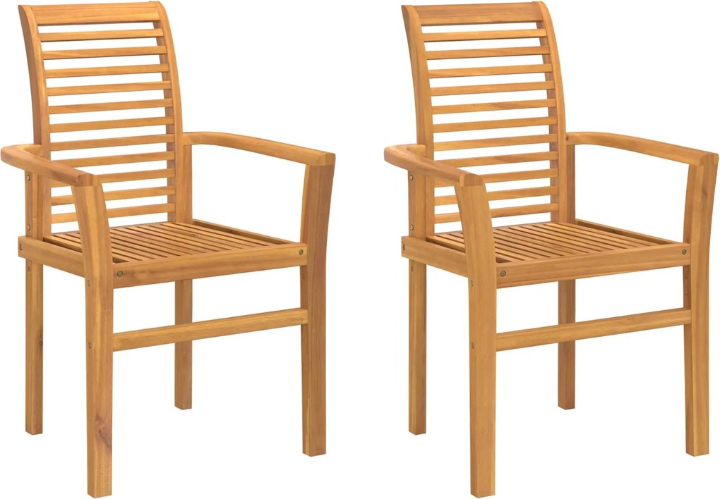 vidaXL Scaun de sufragerie 4 pcs Maro 62 x 55 x 94 cm