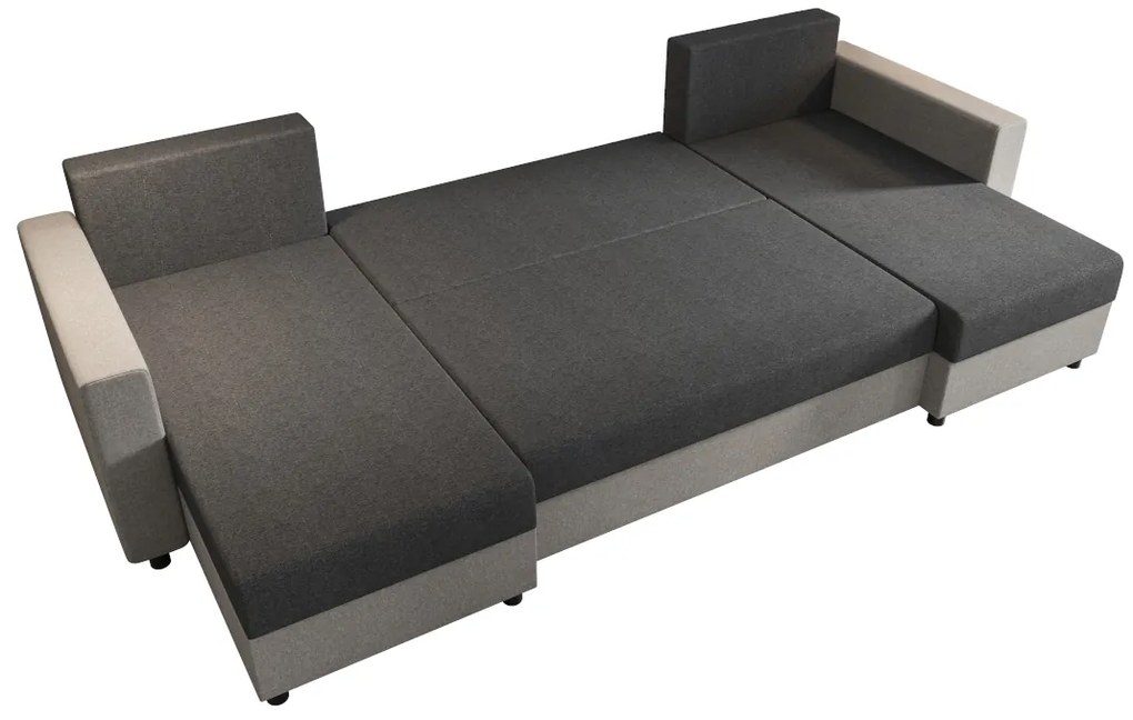 Supermobel Colțar extensibil în formă de U STAR, 303x140, sawana 05/sawana 14