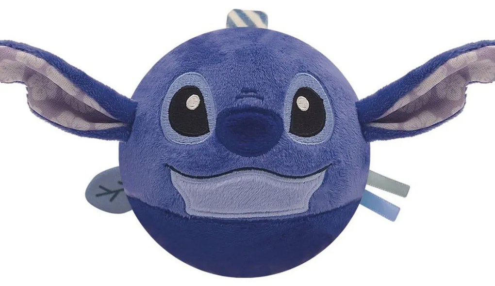 Disney Lilo și Stitch figură minge de pluș, zornăitor pentru bebeluși Clementoni