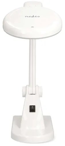 Nedis MAGLE1WT - Lampă LED de birou cu lupă, 6W/230V, alb