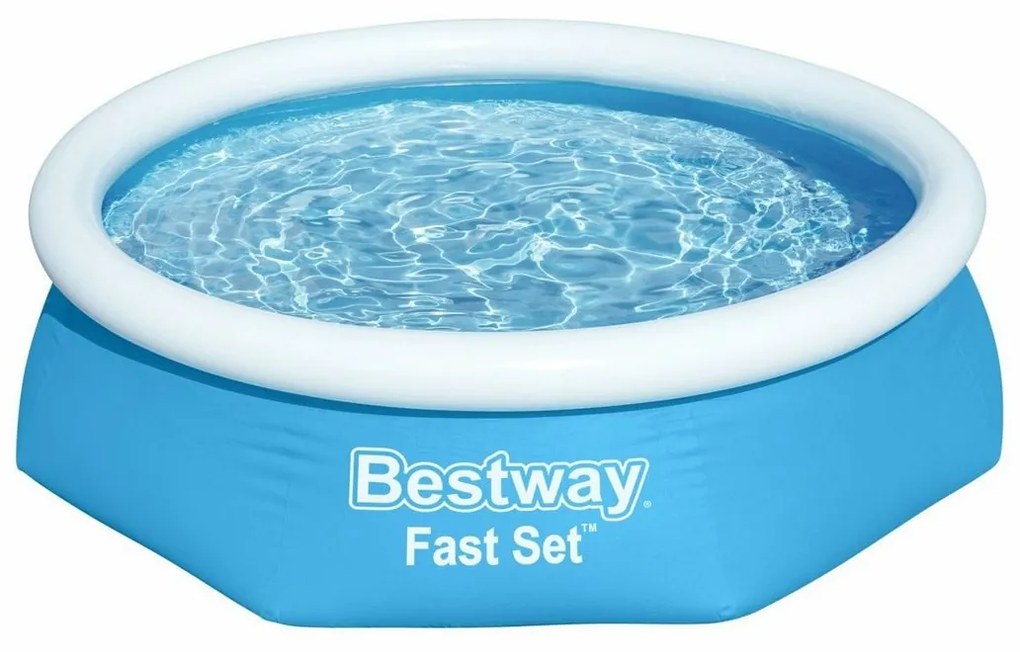 Piscină gonflabilă Bestway 57448 Fast Set, 244 x 61 cm