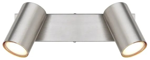 Globo 57911-2 - Aplică spot ROBBY 2xGU10/35W/230V crom mat
