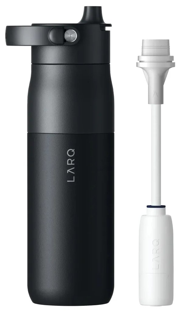 Swig Top Obsidian Black Sticla cu filtru 680ml - LARQ