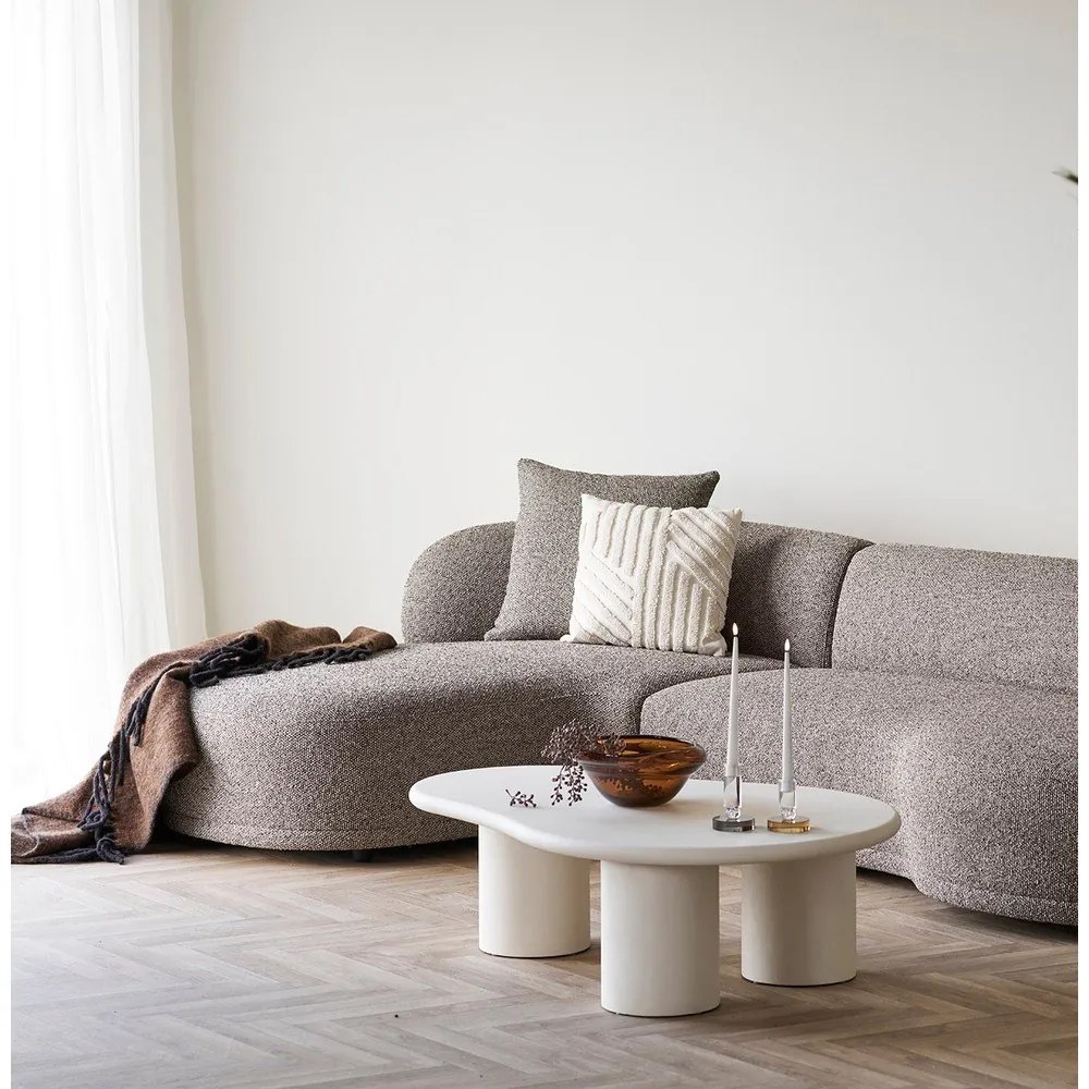 Măsuță de cafea gri deschis 80x120 cm Palmera – House Nordic