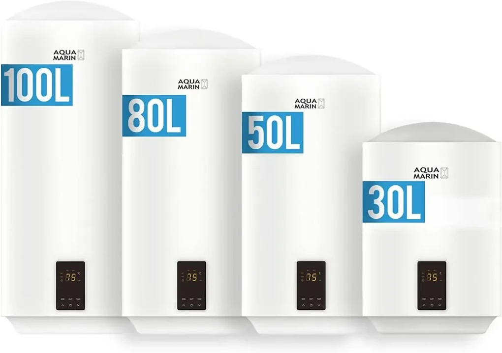 AQUAMARIN Boiler de apă electric suspendat 100 L, alb