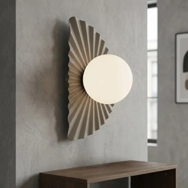 Aplică de perete FLORA 1xG9/8W/230V bej