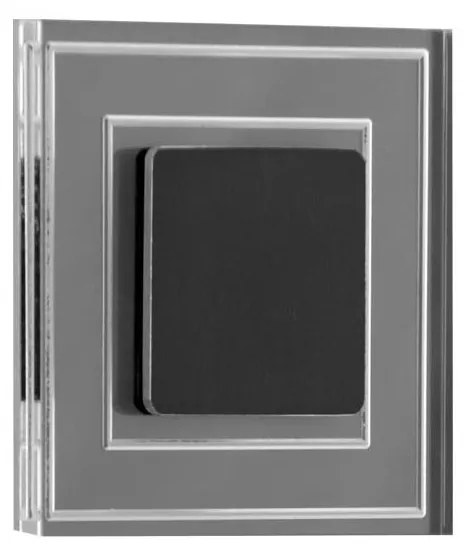 LDST KE-01-SC-BZ8 - LED iluminat scară KELLY 8xLED/1,2W/230V negru mat